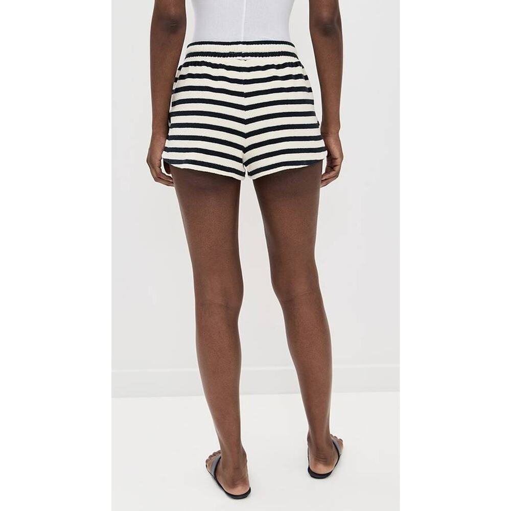 BA&SH Finn Drawstring Shorts in Marine 34 XS - Picture 2 of 3